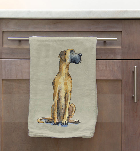 Great Dane Tea Towel